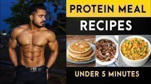 'High Protein Diet for Muscle Building Telugu | Egg and Veg Diet for Muscle gain Telugu'