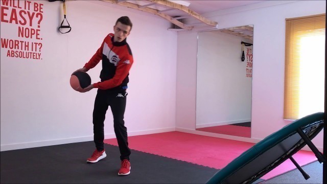 'Medicine Ball Rebounder Workout'