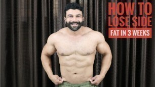 'How to lose side fat in 3 weeks | Love handles'