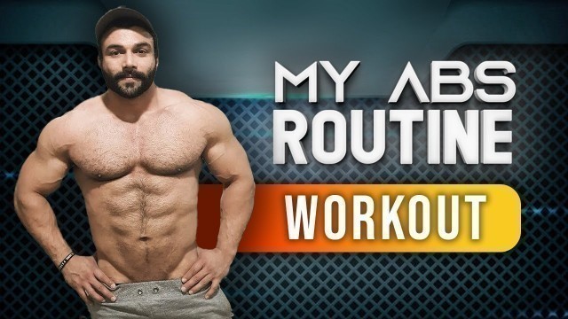 'MY ABS DAILY ROUTINE WORKOUT | AMIT PANGHAL'