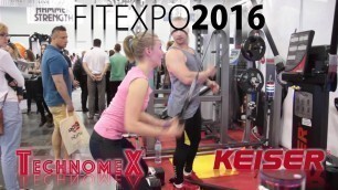 'Fit Expo 2016 - Technomex | Keiser | Woodway | FusionSport'