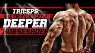 'Triceps: One Tip To Sculpt A DEEPER Horseshoe!'
