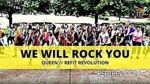 '\"We Will Rock You\" || Queen || Fitness Choreography || REFIT® Revolution'