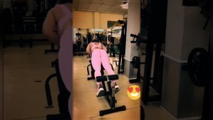 'huge ass lover girl workout attitude fitness model #gymlover #gymstatus #gymlife'