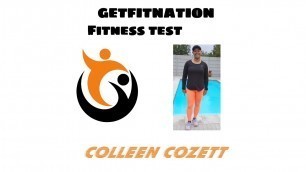 'Fitness test 1 - GetFit with Colleen Cozett 