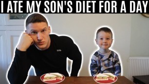 'I ate my son\'s diet for a day'
