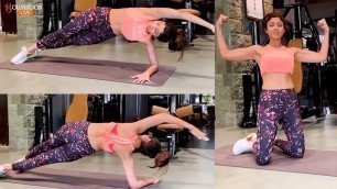 'YOGA QUEEN: Shilpa Shetty EXTREME Workout Session At Home | Shilpa Shetty | Bollywood Live'