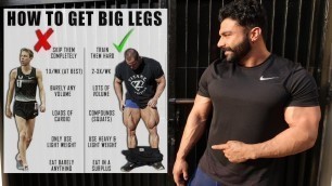 'leg workout tips for mass(SKINNY LEGS)'
