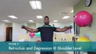 'Scapular Muscle Rehabilitation - PHASE 3 |  Shoulder Blade Strengthening Exercises'
