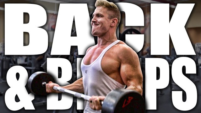 'COMPLETE BACK & BICEPS WORKOUT! | Too Hahhhdcore For Your Mom (But Not Mine!)'