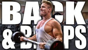 'COMPLETE BACK & BICEPS WORKOUT! | Too Hahhhdcore For Your Mom (But Not Mine!)'