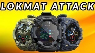 'Lokmat Attack Smartwatch G-Shock Skmei Style Fitness Tracker Bluetooth Heart Rate Sports Unboxing'