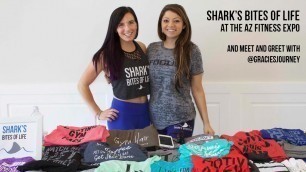 'Gracie\'s Journey and Shark\'s Bites of Life at the Arizona Fitness Expo and fashion show with'