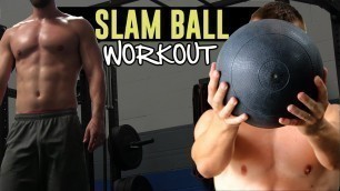 '10-Minute Follow Along SLAM Ball Workout (Total Body Killer!)'