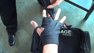 'Engage Fitness: How to wrap a hand'