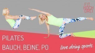 'Pilates für Bauch, Beine, Po: 12 Min Workout für Anfänger und Fortgeschrittene | Tina Schneider_fh3'