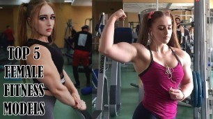 'Top 5 Female Fitness Models on Instagram - Workout Motivation'