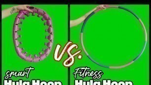 'Smart Hula Hoop VS Hula Hoop | Abnehmen mit dem REIFEN | Welcher Reifen ist effektiver?'