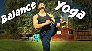 'Power Yoga for Athletes | 10 Minute Balance Workout | Sean Vigue Fitness'
