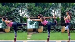 'Shilpa Shetty Yogasan Video For Beginners | Yoga For Weight Loss'