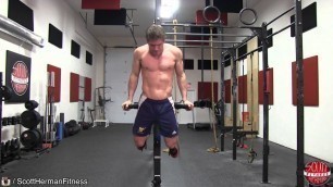 'How To:  Dip- Learn The Differences Between Targeting Your Chest Or Triceps!'