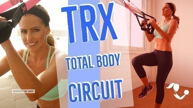 '40 Minute TRX Suspension Trainer Total Body Circuit for Strength & Cardio'