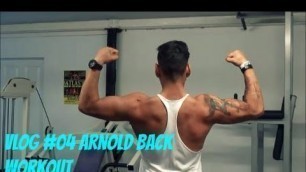 'Arnold Back workout and new G-Shock Watch #VLOG-04'