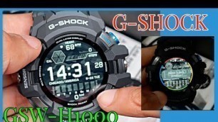 'NEW G-Shock GSW-H1000 Smart Watch Unboxing, Set up, first Impression - Video 1 of Series GSWH1000'