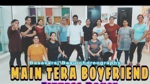 'Main Tere Boyfriend Dance Fitness | Raabta | Sushanth Singh Rajput | Kriti Sanon | Basavaraj Basu'