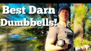 'The BEST DARN BEGINNER DUMBBELL WORKOUT - 10 Weight Training Exercises'