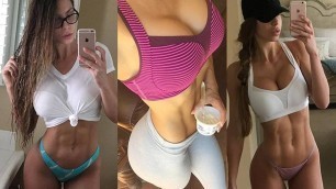 'Brittany Perille Fitness and Gym Workout Routine BUTT, ABS, THIGHS and CORE'