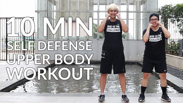 '10 Min Self Defense Combat Workout at Home for Beginners | No Equipment | Low Impact | No Jumping'