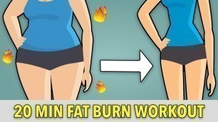 '20-MINUTE FULL BODY WORKOUT - SIMPLE FAT BURNING EXERCISE'