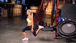 'How to perform a BULGARIAN SQUAT - HOIST Fitness MotionCage Exercise'
