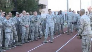 'AFN Osan   AFN Korea Update   Marine Combat Fitness Test'