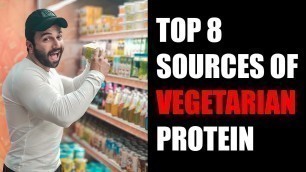 'TOP 8 BEST SOURCES OF VEGETARIAN PROTEIN | PANGHAL FITNESS | AMIT PANGHAL'