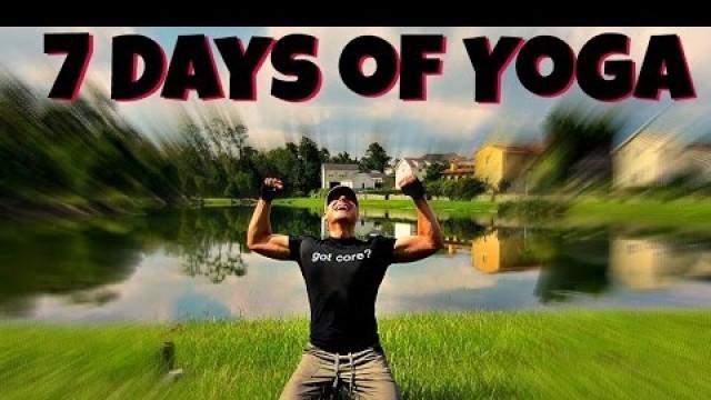 'Sean Vigue\'s \"7 Day Yoga Challenge\" - All Levels Yoga Training Program #yogachallenge'