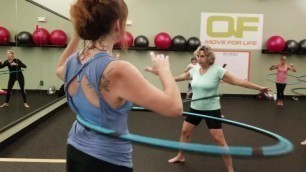 'Hula Hoop Fitness class at Quest Fitness, Kennebunk'