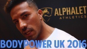 'UK BODYPOWER  EXPO 2016 - Team Unchained Athletics'