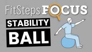 'FitSteps Focus #9 - Stability Ball Exercises'