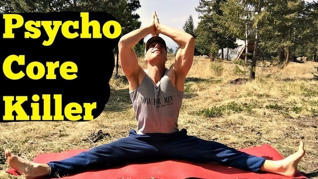 '10 Min \"Psycho Chest and Core\" Bodyweight Workout Routine w/ Sean Vigue #poweryoga #yogaforathletes'