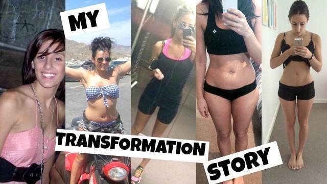 'MY TRANSFORMATION STORY | Unhealthy weight loss - Kayla Itsines - IIFYM'