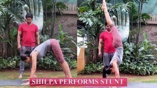 'Shilpa Shetty\'s latest yoga video is all about fitness goals'