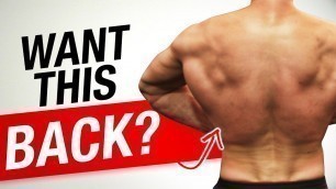 '3 Back Exercises For Skinny Guys / HARDGAINERS!'