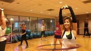 '\"LEFT RIGHT\" Inna - Weighted Hula Hoop Workout Valeo Club'