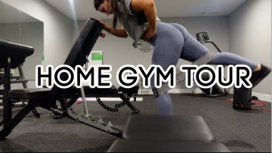 'Home Gym Tour. FITNESS UPDATE Halloween Decor!'