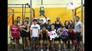 'Singapore Crossfit Hub Work Out - Halloween 2013'