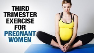 'Third Trimester exercise for Pregnant Women - Mamtaa Joshi - Stretch Workout'