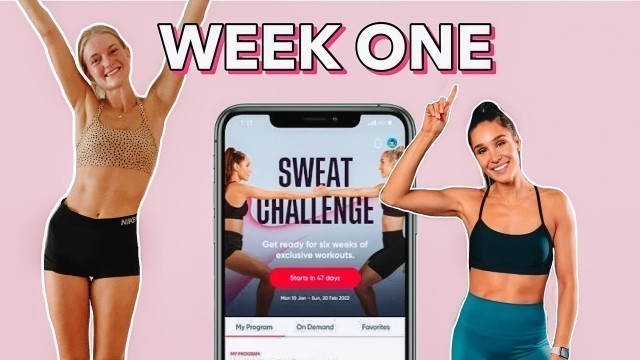 '2022 SWEAT CHALLENGE | Week 1 VLOG | High Intensity with Kayla Itsines'