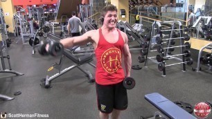 'Deadlifts & Shoulders - NO EXCUSES - Muscle Building Workout!'